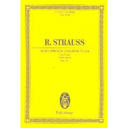 Also sprach Zarathustra op.30 : - Richard Strauss