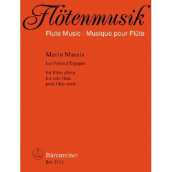 Les folies d'ESPA gne : für Flöte solo - Marin Marais