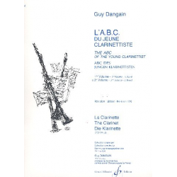 L'abc du jeune clarinettiste vol.2 - Guy Dangain