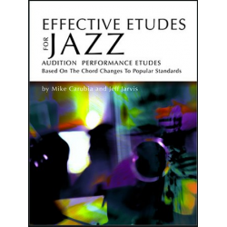 Effective Etudes For Jazz - Flute - Book with MP3s - Mike Carubia / Arr. Jeff Jarvis