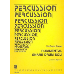 Rudimental Snare Drum Soli - Wolfgang Basler