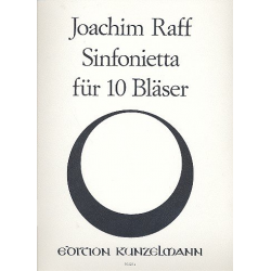 Sinfonietta op.188 : für 2 Flöten, - Joseph Joachim Raff