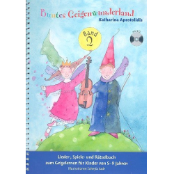 Buntes Geigenwunderland Band 2 (+CD) - Katharina Apostolidis