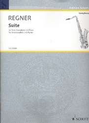 Suite : für Tenorsaxophon und Klavier - Hermann Regner
