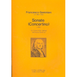 Sonate e-Moll für Oboe (Flöte/Violine) - Francesco Geminiani