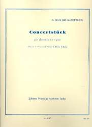 Concertstück für Klarinette und Klavier - Raymond Gallois Montbrun