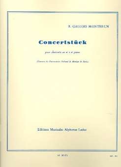 Concertstück für Klarinette und Klavier