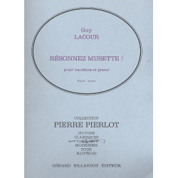 Résonnez Musette : pour hautbois et piano - Guy Lacour