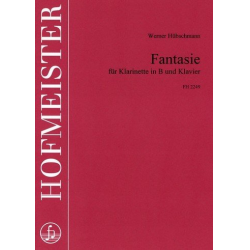 Fantasie für Klarinette und Klavier - Werner Hübschmann