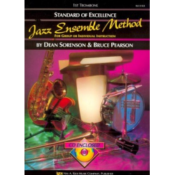 Jazz Ensemble Method + Download-Code  - Trombone 1 - Dean Sorenson