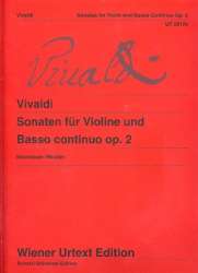 Sonaten op.2 : für Violine und Bc - Antonio Vivaldi