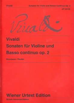 Sonaten op.2 : für Violine und Bc