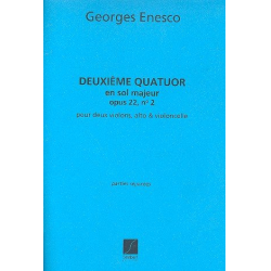 Streichquartett G-Dur Nr.2 op.22,2 - George Enescu
