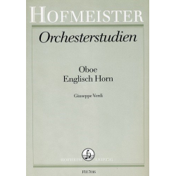 Orchesterstudien für Oboe/Englischhorn: Verdi - Giuseppe Verdi / Arr. Karl Kraus