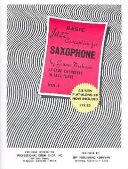 Basic Jazz Conception for Saxophone Vol. 1