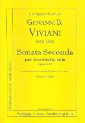Sonata seconda per trombetta sola op.4,24 : - Giovanni Bonaventura Viviani