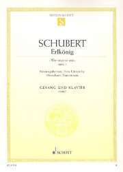 Erlkönig op.1 : für mittlere - Franz Schubert