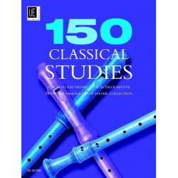 150 classical studies : for alto recorder - Frans Vester