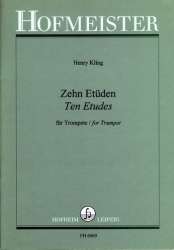 10 Etüden für Trompete - Henri Adrien Louis Kling