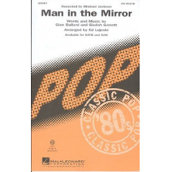 Man in the Mirror : for mixed chorus (SAB) - Glen Ballard