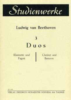 3 Duos für Klarinette und Fagott