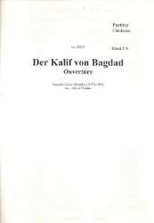 Der Kalif von Bagdad - Ouvertüre -Francois-Adrien Boieldieu / Arr.Alfred Pfortner