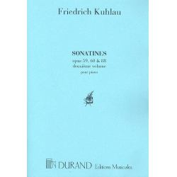 Sonatines vol.2 : pour piano - Friedrich Daniel Rudolph Kuhlau
