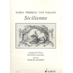 Sicilienne : for piano - Maria Theresia von Paradis