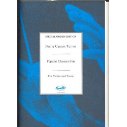 Popular classics fun : for violin and piano - Barrie Carson Turner