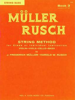 MÜLLER RUSCH - String Method Book 3 : Violin