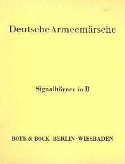 Deutsche Armeemärsche Band 1 und 2 - Signalhörner