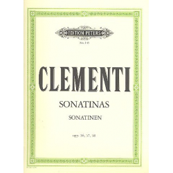 Sonatinen op.36, op.37 und op.38 : - Muzio Clementi