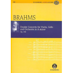 Doppelkonzert a-Moll op.102 (+CD) : - Johannes Brahms
