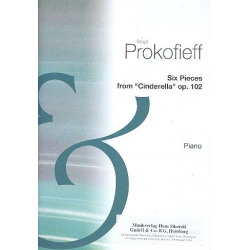 6 Stücke aus Cinderella op.102 : - Sergei Prokofieff