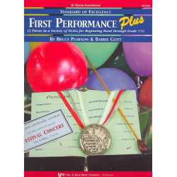 Standard of Excellence: First Performance Plus - Bb-Tenor-Saxophon - Bruce Pearson / Arr. Barrie Gott