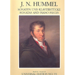 Sonaten und Klavierstücke Band 3 - Johann Nepomuk Hummel