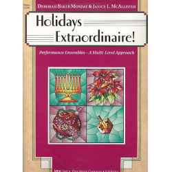 Holidays Extraordinaire! - Klavier / Piano