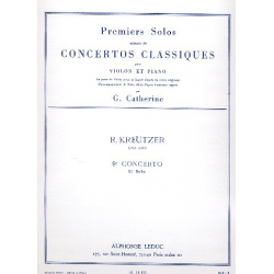 Solo no.1 du concert no.9 pour violon - Rodolphe Kreutzer