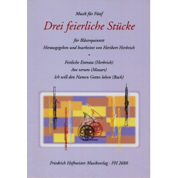 Musik für Fünf - Drei feierliche Stücke - Diverse / Arr. Heribert Herbrich