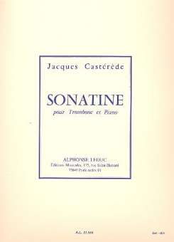 Sonatine : pour trombone et piano