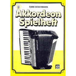 Akkordeon Spielheft 2 - Hans Bodenmann
