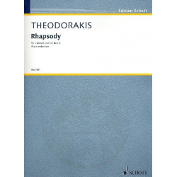 Rhapsodie für Klarinette und Orchester : - Mikis Theodorakis