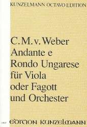 Andante e rondo ungarese op.35 : - Carl Maria von Weber