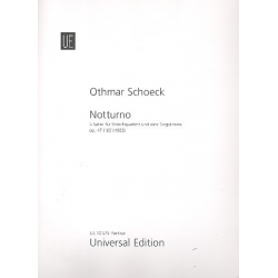 Notturno op.47 : 5 Sätze für - Othmar Schoeck