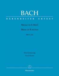 Messe in h-Moll BWV232 (Klavierauszug) - Johann Sebastian Bach / Arr. Uwe Wolf