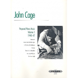Prepared piano music vol.1 (1940-47) : - John Cage
