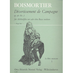 Divertissement de Campagne op.49,2 : - Joseph Bodin de Boismortier