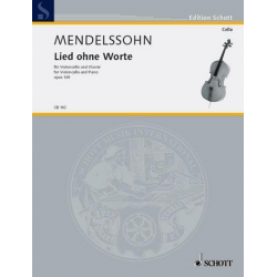 Lied ohne Worte op.109 : für Violoncello - Felix Mendelssohn-Bartholdy