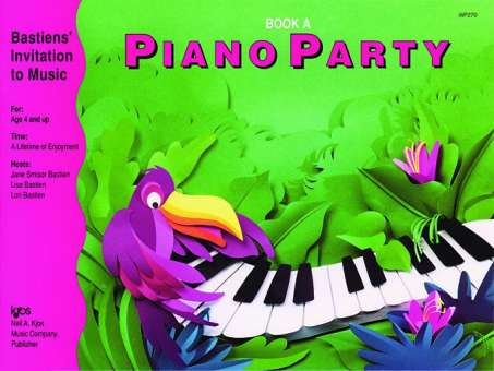 Bastiens Invitation to Music : Piano Party - Schoolbook Book A (english)