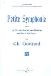 Petite Symphonie für Flöte, 2 Oboen, 2 Klarinetten, 2 Hörner und 2 Fagotte (Partitur) - Charles Francois Gounod